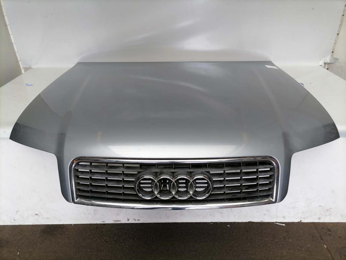 Audi A4 B6 original Motorhaube LY7J Avussilber Bj.2002
